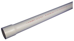 CHARLOTTE PIPE Charlotte Pipe PVC09400B0600 Sch 40 Pvc Pipe 4 in X 20 Ft