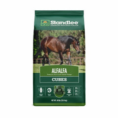 STANDLEE Standlee 1180-40101-0-0 Premium Alfalfa Cubes 40 Lb