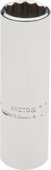 PROTO Proto J4711LTM Deep Hand Socket 11 Mm 12-point