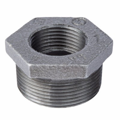 SOUTHLAND B K Mueller 521-975HC Black Hex Bushing 1.5x1 Inch