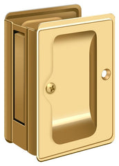 DELTANA Deltana SDPA325CR003 Pocket Door Lock Passage Brass