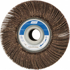 NORTON Norton 63642502696 Flap Wheel 80 Grit 6x3 in Aluminum Oxide