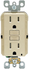 LEVITON Leviton GFTR1-0KI GFCI Outlet ST 15A (1 pk) R91-GFTR1-0KI
