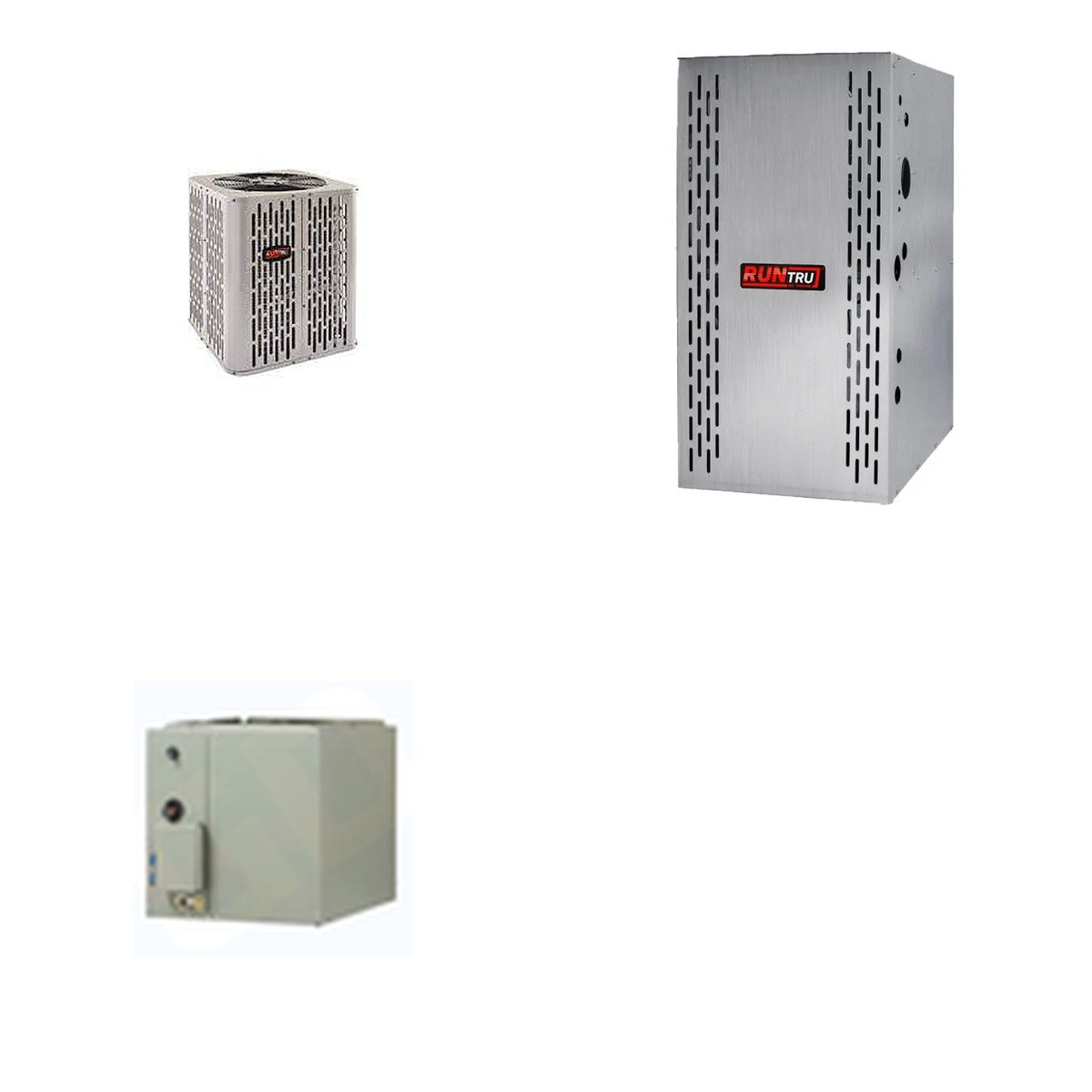 TRANE TRANE 48000 BTU R-454B 15.2 SEER2 Central Heat Pump + Furnace + Coil
