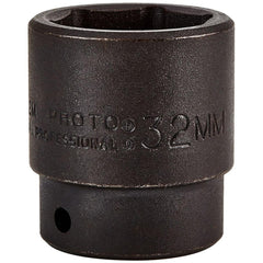 PROTO Proto J7432M Impact Socket 1/2 in Drive 32mm 6-point