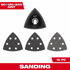 MILWAUKEE Milwaukee 49-25-2009 Open-lok 3.5 Inch Sanding Pad Variety Set
