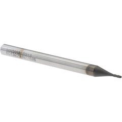 SECO TOOLS Seco 17004996 Ball End Mill 1/32 in 4 Flute Carbide DIAB430