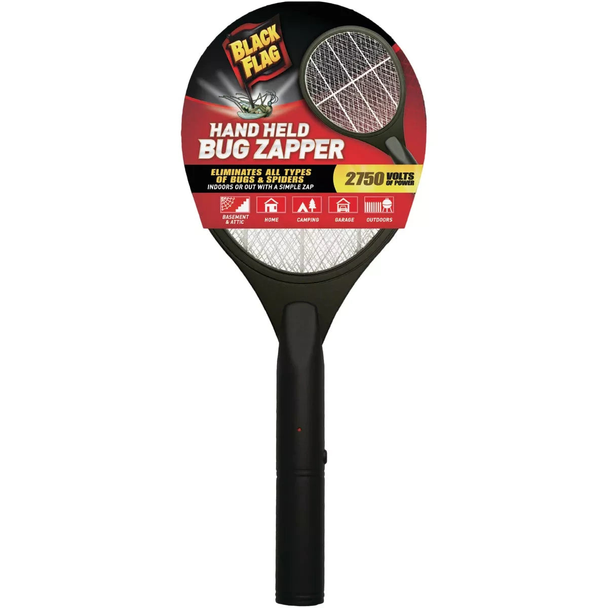 BLACK FLAG Black Flag 75027 Insect Racket Zapper 2750 V (Handheld) ZR-7936-L