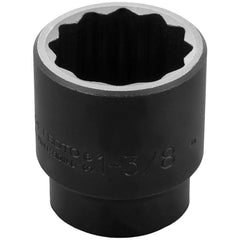 PROTO Proto J7444 Impact Socket 1/2 in Drive 1-3/8 in 12-pt