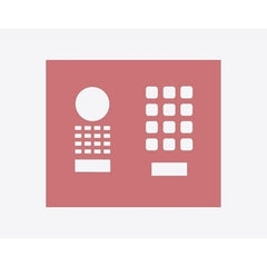 DOORBIRD Doorbird 423880689 Flush Mount Intercom Module RAL3014