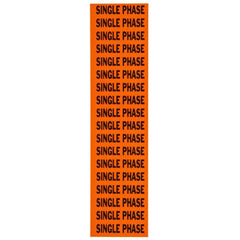 BRADY Brady 44329 Voltage Card 18 Marker 1-Phase (2-1/4 x 1/2 in, 18 per card, Style C)