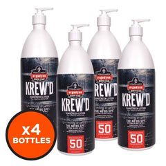 ERGODYNE Ergodyne 16643 Krewd 6355 Spf 50 Sunscreen Lotion 32oz