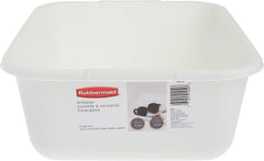 RUBBERMAID Rubbermaid FG2951ARWHT Rm Dishpan 11 qt