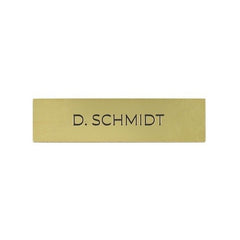 DOORBIRD Doorbird 423862999 Engraved Polished Brass Nameplate