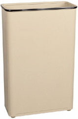 RUBBERMAID Rubbermaid FGWB96RAL 96 Qt Rectangular Steel Trash Can