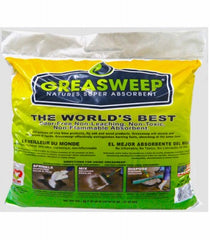 WAGO Greasweep 2411 Absorbent 13 Lb Plant-based Spill Bag