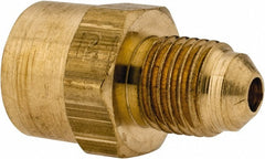 PARKER Parker 46F-3-2 Brass Flared Tube Connector 3/16 in Od