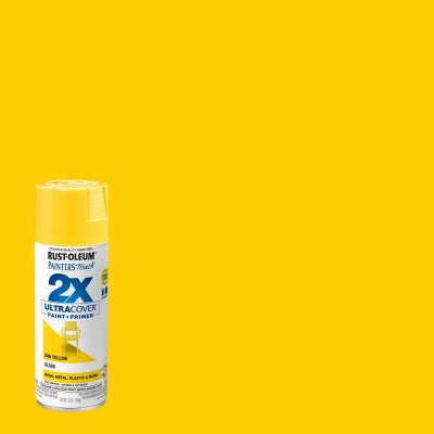 RUST-OLEUM Rust-oleum 249092 Spray Paint Gloss Sun Yellow 12 Oz