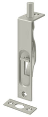 DELTANA Deltana 4FBS15 Flush Bolt Heavy Duty 4 Inches Satin Nickel