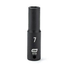 GEARWRENCH Gearwrench 84142 Impact Socket 1/4 in Drive 7mm 6-pt