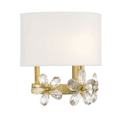 SAVOY HOUSE Savoy House 9-4364-1-322 Dahlia 1-Light Wall Sconce 60W 9.25 inch height