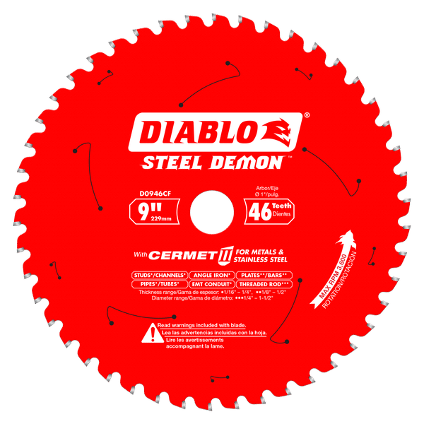 DIABLO D0946CF SAW BLADES