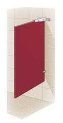 BRADLEY Bradley WHUS24-SS Steel Urinal Partition Panel Ada