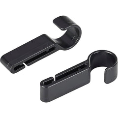 STREAMLIGHT Streamlight 61437 Hard Hat Clip 2-piece Black Plastic