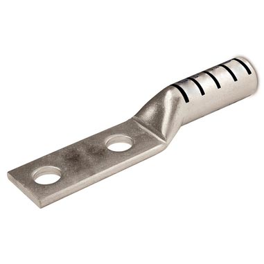 ILSCO ILSCO CLND-2/0-12-134 Surecrimp Copper Compression Lug 2/0 AWG 2 Holes 1/2in Bolt Size