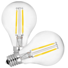 FEIT ELECTRIC Feit Electric BPA1540N/827/LED/2 Decorative Glass Filament A15 4.5W (Pack of 2) 40W