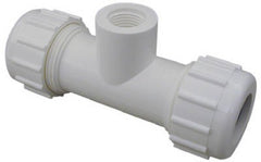HOMEWERKS WORLDWIDE Homewerks 511-48-34-34-12B Pvc Compression Tee 3/4x1/2
