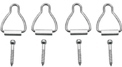 PRIME-LINE Prime Line Products Pl 7768 Spline Chain Bail Latch 6 Pack