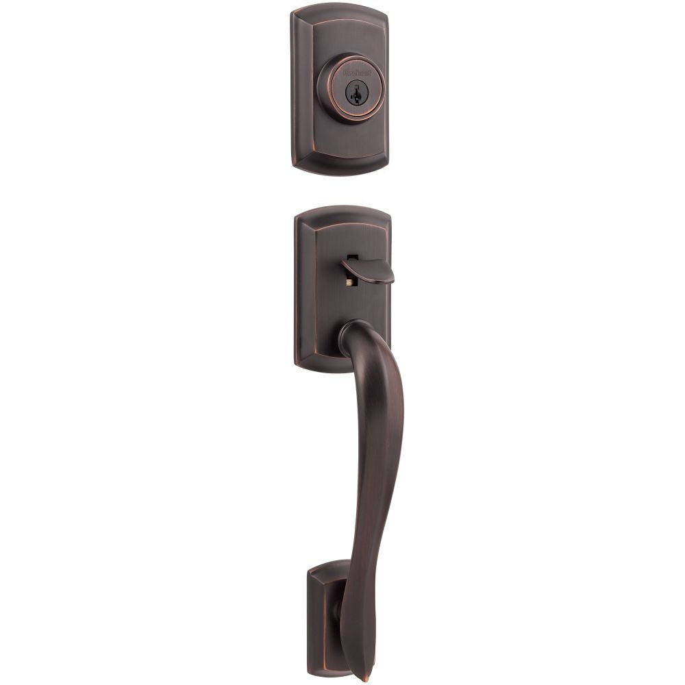 KWIKSET Kwikset 800AVHLIP-11PS.STRKP Avalon Handleset Venetian Bronze