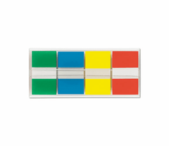 3M 3M MMM680RYGB2 Flags in Portable Dispenser 160 Pack 680-RYGB2