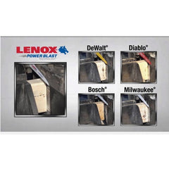 Lenox 20582956R Reciprocating Saw Blade, 9 in Length, 3/4 in Width, 0.05 in Thickness, 6 TPI