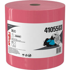 KIMBERLY-CLARK Kimberly-Clark KCC41055 WypAll Power Clean X80 heavy duty cloths 12.5 in x 12.2 in 475 per roll