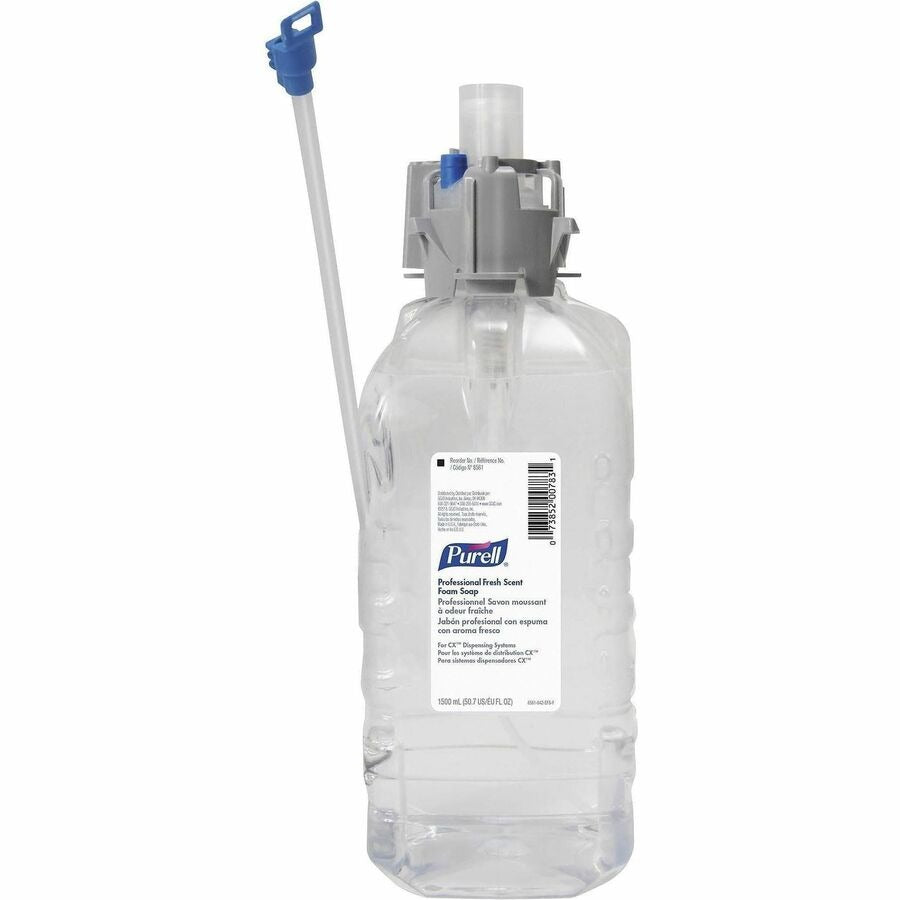 GOJO Gojo GOJ856104CT Purell 1500mL Refill Fresh Scent Foam Soap (4/Carton) 856104CT