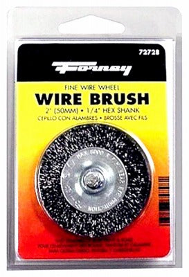 FORNEY Forney Industries Inc 72728 Crimped Wire Wheel 2in