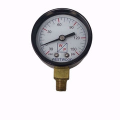 WESTWOOD PRODUCTS Westwood Products S100-402 Compound Gauge 30-0-150 Psi