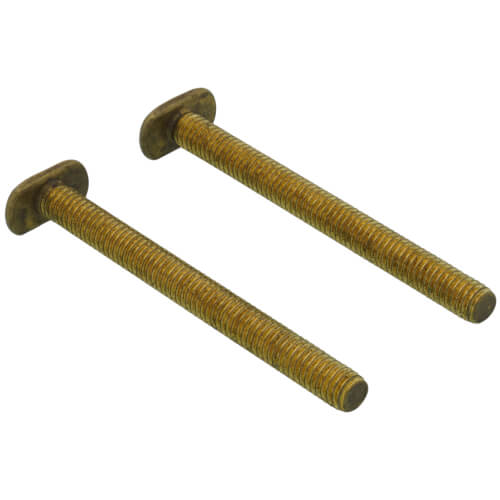 HERCULES Hercules 90907 Johni Quick Bolt Brass Snap Off Closet Bolt