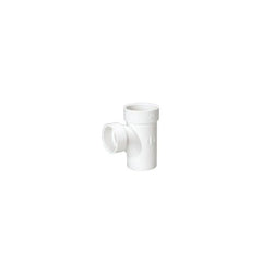 MUEL 06117 PVC DWV Reducing Sanitary Street Tee, 2 x 2 x 1-1/2 Inch