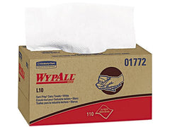 KIMBERLY-CLARK Kimberly-Clark KCC01772 Wypall L10 Sani-Prep Dairy Towels 9 x 10.5 in 110/Pack 18 Packs/Carton