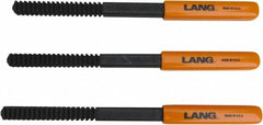 LANG Lang 2573 External Pipe Thread Restoring File Set 3 Pc