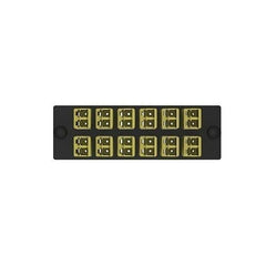 PANDUIT Panduit FAP12WDYLYLDLCZ 12 Position Fiber Adapter Panel