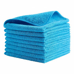 RUBBERMAID Rubbermaid 1820583 Microfiber Cleaning Rags 16x16 Blue