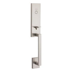KWIKSET Kwikset 819VNHLIP-15 Dummy Exterior Handleset Satin Nickel