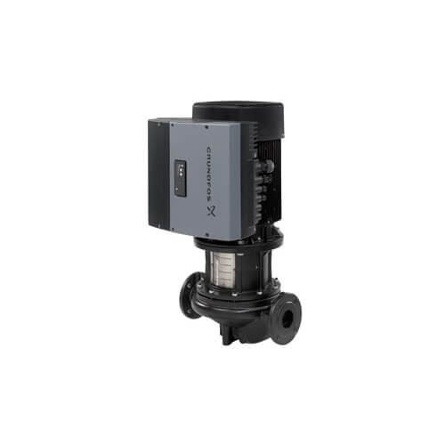 GRUNDFOS Grundfos 96411810 TP50-80/2 Direct Coupled In-Line Circulator 3/4 HP BUBE Seal Cast Iron 115/208-230V GF 50 Flange Mount