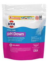 HTH Hth 67057 pH Down Granules 5 lb Pack of 4