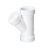 MUEL 05828 PVC DWV Reducing Wye, 3 x 3 x 2 Inch