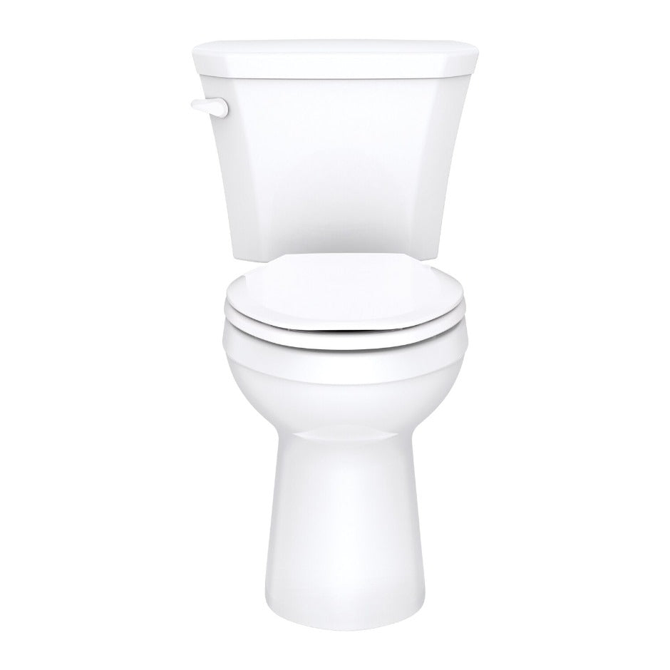 GERBER Gerber GVP31518 Viper 1.6 GPF 12in Rough-In Two-Piece Elongated ErgoHeight Toilet GVP31528